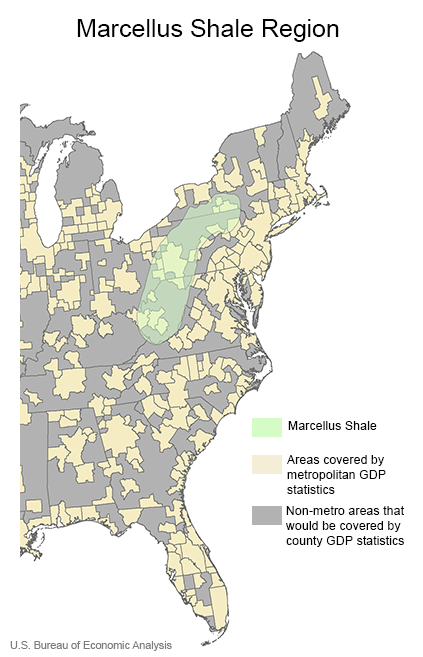 Map of Marcellus Shale Region