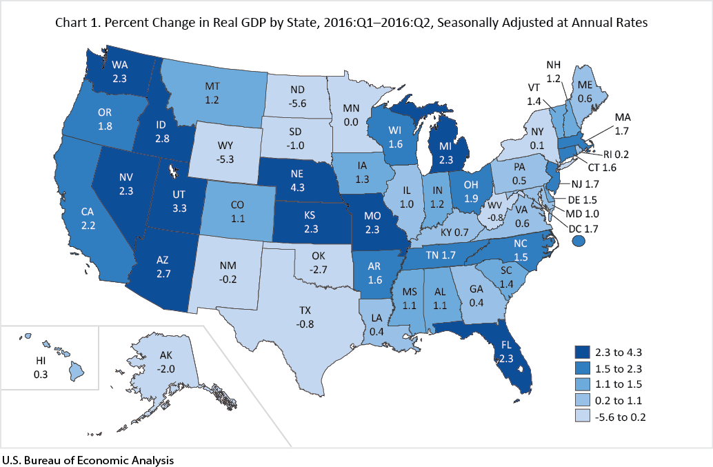 Map of US