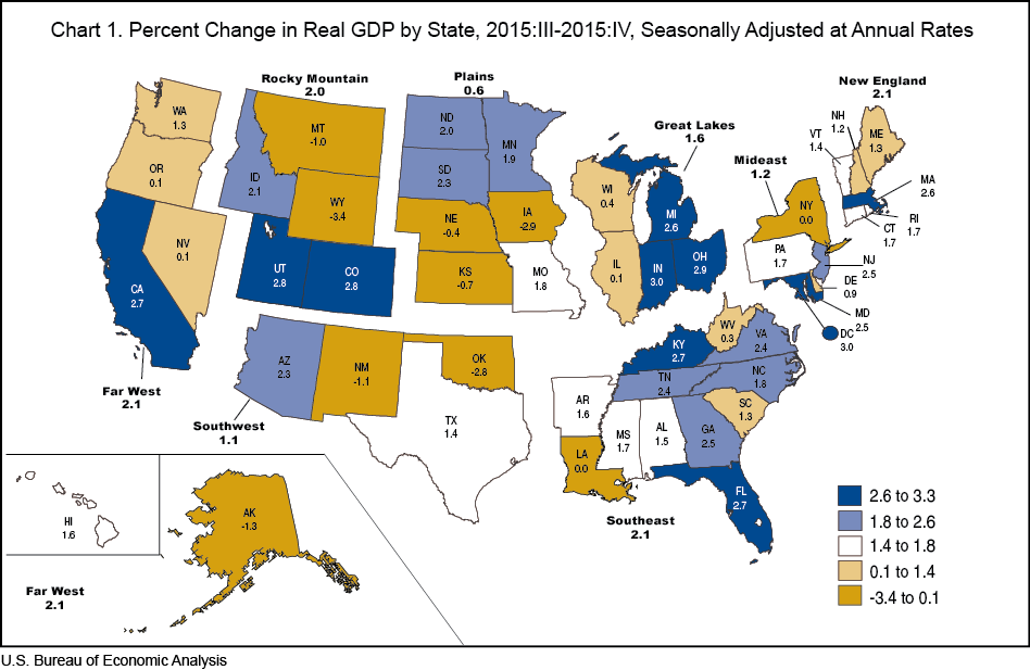 Map of US