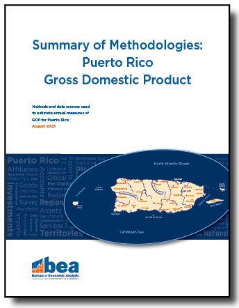 Cover of Summary of Methodologies: Puerto Rico Gross Domestic Product